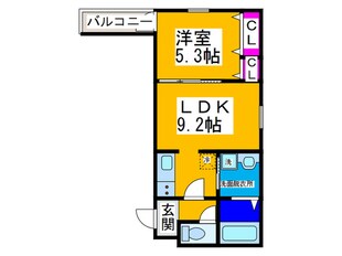 フジパレス西脇Ⅲ番館の物件間取画像